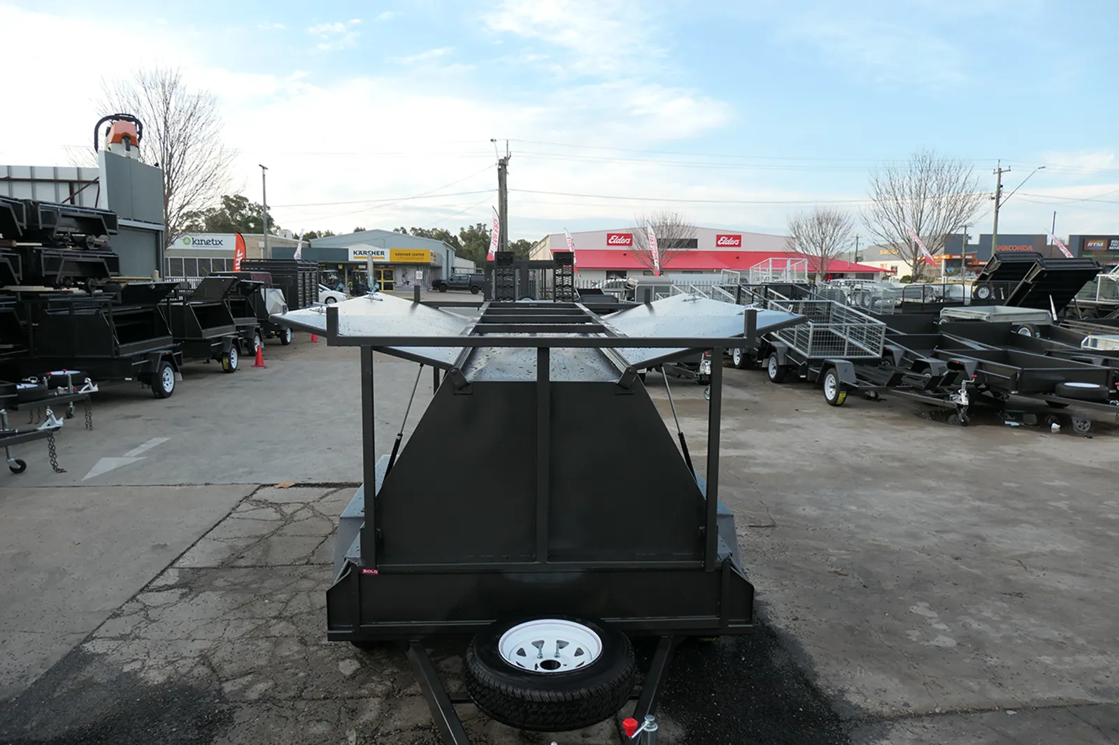 8x5 Standard Duty Tradesman Trailer 750mm Tradesman Top for Sale - Wagga Wagga NSW - Image 2
