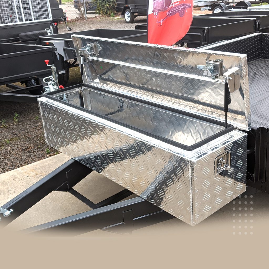 3 Door Aluminium Trailer Toolbox for Sale in Wagga Wagga