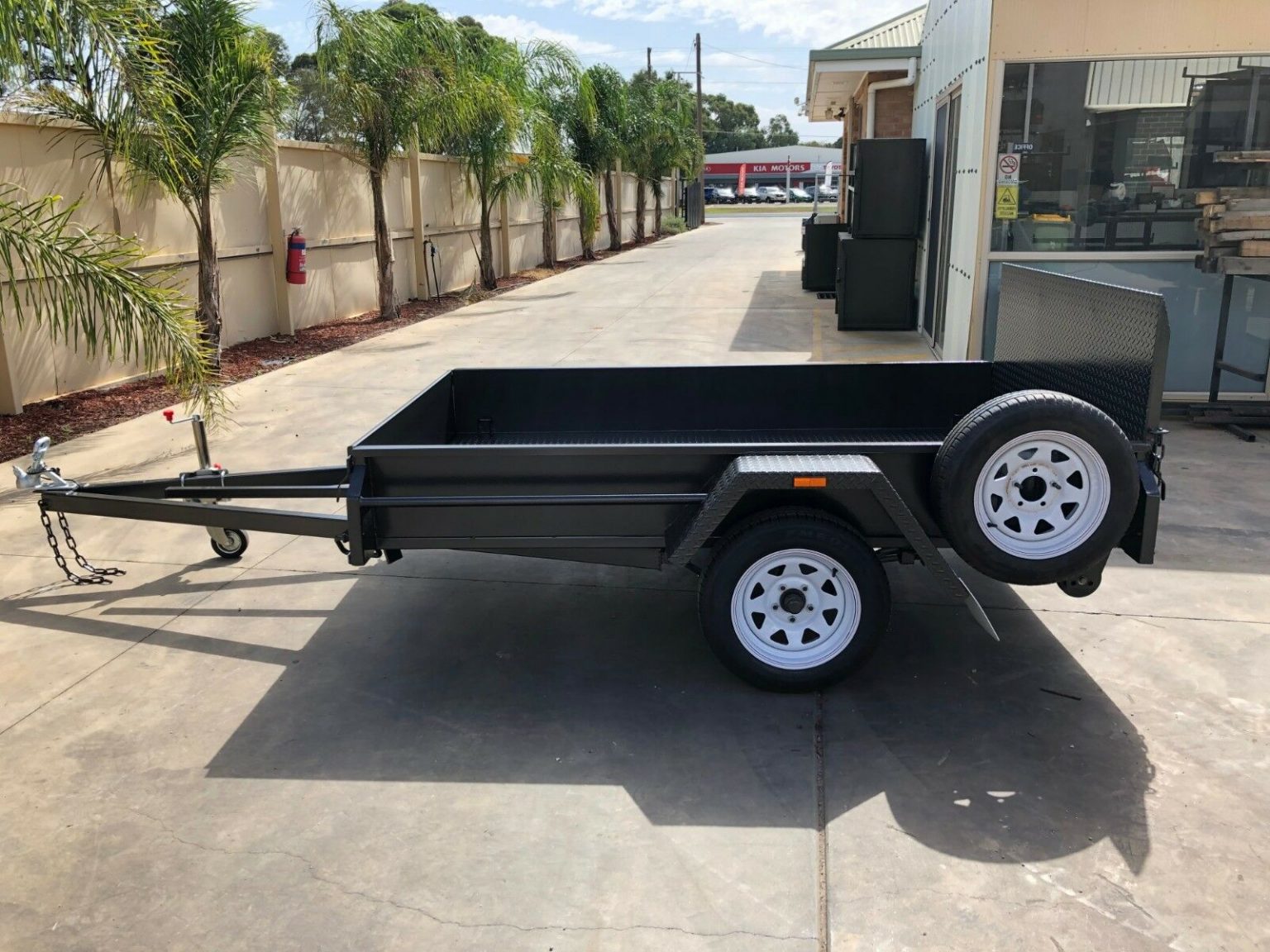 7x4 Golf Buggy Manual Tipper Trailer for Sale Wagga Wagga