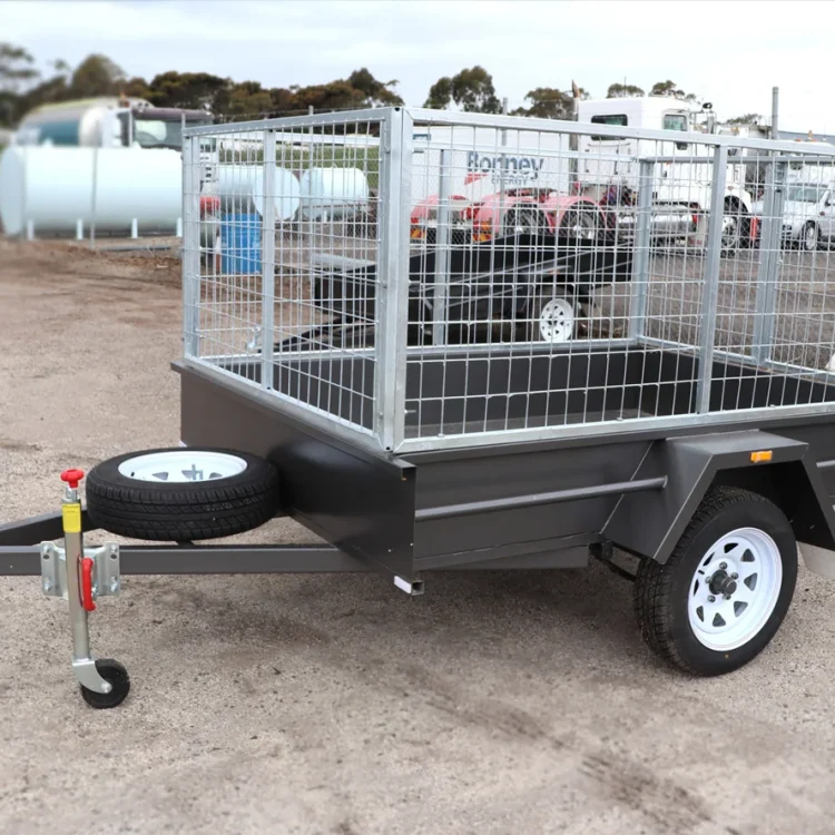 7x4 medium duty cage trailer for sale