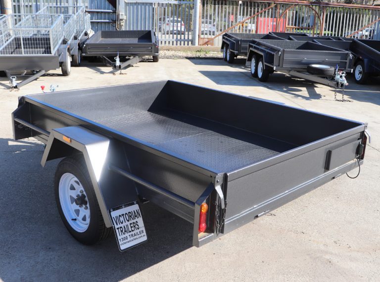 7x4 Commercial Heavy Duty Box Trailer for Sale Heavy Duty Chasis