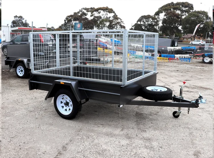 7x5 medium duty cage trailer for sale wagga nsw 2