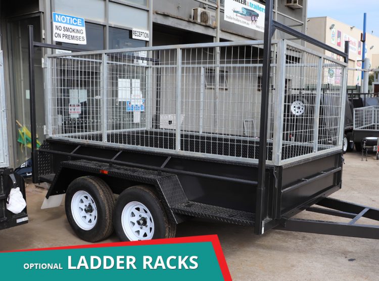 8x5 Tandem Axle Budget Cage Trailer
