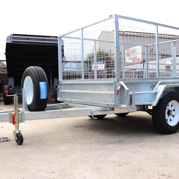 8x5 Galvanised Tandem Cage Trailer for Sale in Wagga Wagga