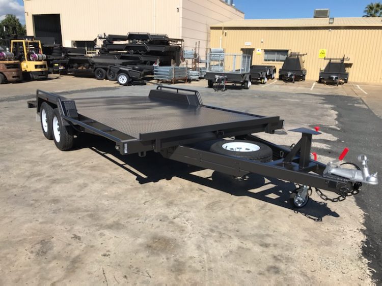 16x6'6 Semi Flat Beaver Tail Car Carrier Trailer for Sale - 7ft Ramps | Wagga Wagga NSW - Image 4