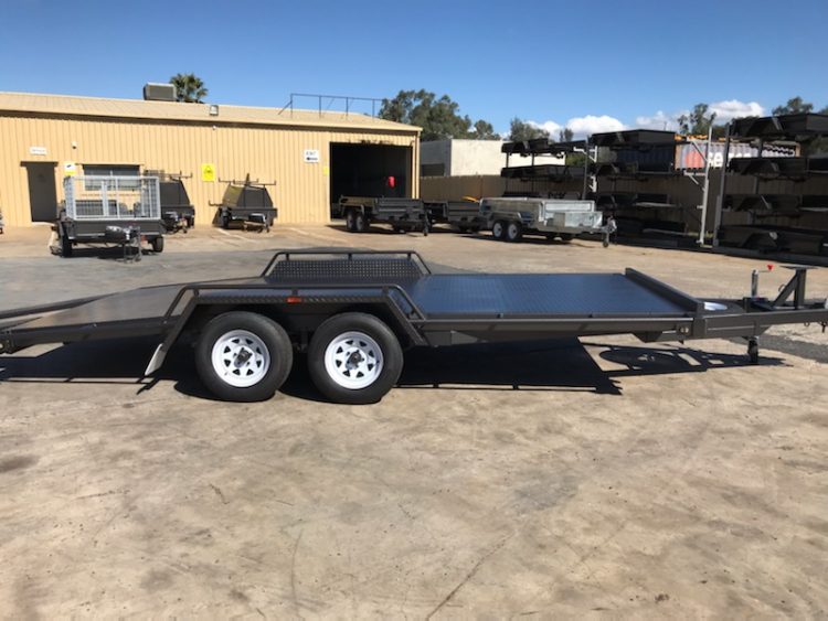 16x6'6 Semi Flat Beaver Tail Car Carrier Trailer for Sale - 7ft Ramps | Wagga Wagga NSW - Image 5