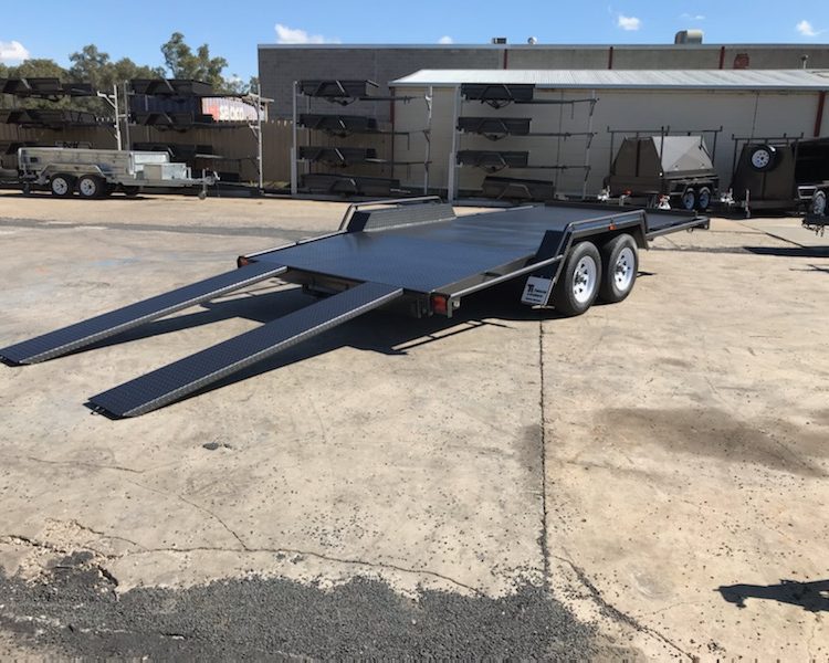 16x6'6" Beaver Tail Car Carrier Trailer for Sale Wagga Wagga