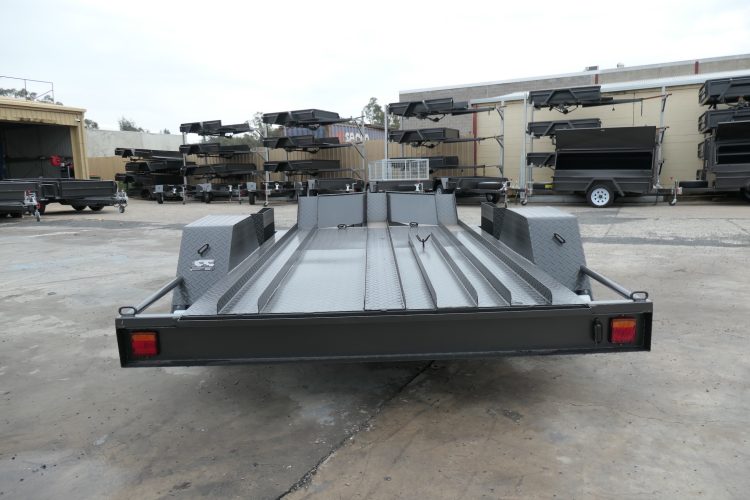 7x5 Deluxe Heavy Duty Motor Bike Trailer for Sale in Wagga Wagga NSW 3