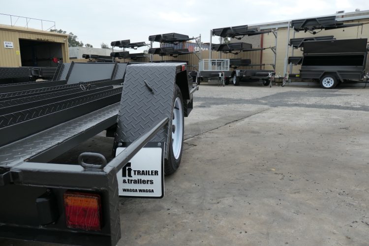 7x5 Deluxe Heavy Duty Motor Bike Trailer for Sale in Wagga Wagga NSW 4