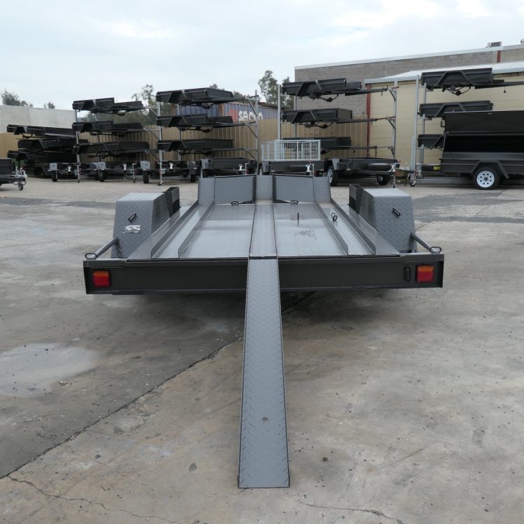 7x5 Deluxe Heavy Duty Motor Bike Trailer for Sale in Wagga Wagga NSW