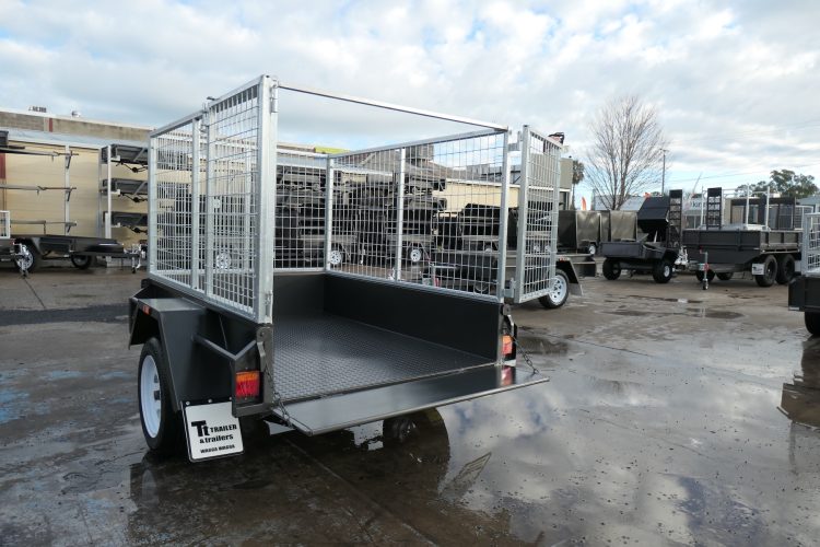 6x4 Commercial Heavy Duty Cage Trailer for Sale Wagga Wagga NSW 4