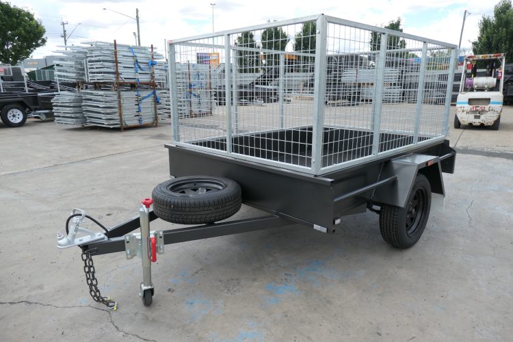 7x5 Medium Duty Cage Trailer for Sale with 900mm (3ft) Cage - Wagga Wagga NSW 6