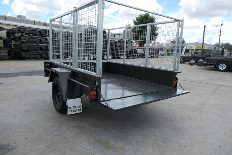 7x5 Medium Duty Cage Trailer for Sale with 900mm (3ft) Cage - Wagga Wagga NSW 10