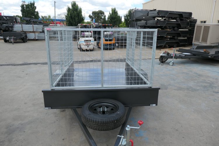 7x5 Medium Duty Cage Trailer for Sale with 900mm (3ft) Cage - Wagga Wagga NSW 1