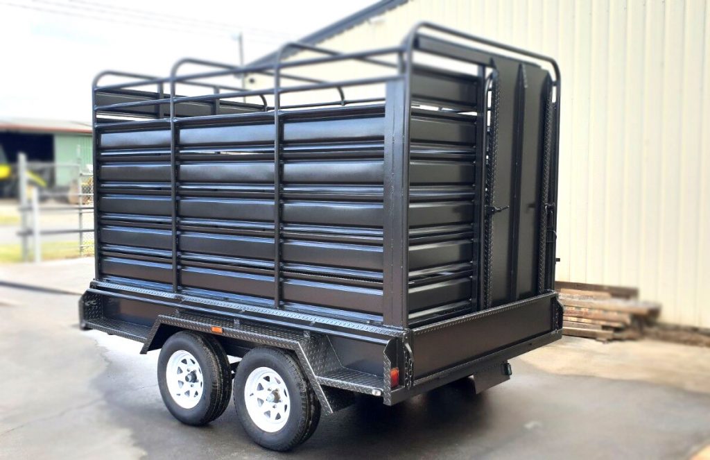 10x5 Stock Crate Livestock Crate Trailer for Sale Wagga Wagga NSW